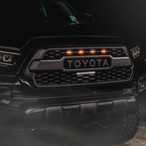 Toyota Tacoma LED Grill Light Kit - ORACLE Lighting - Pre-Runner Style - Tinted Lens - `16-`23
